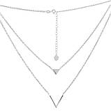 Срібне кольє Proba з без каменів, вага виробу 4,24 г (2183938) 400450 розмір, фото 2