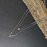 Срібне кольє Proba з без каменів, вага виробу 4,24 г (2183938) 400450 розмір, фото 5