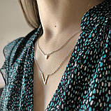 Срібне кольє Proba з без каменів, вага виробу 4,24 г (2183938) 400450 розмір, фото 9