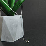 Срібне кольє Proba з без каменів, вага виробу 3,2 г (2183945) adjustable розмір, фото 5