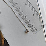 Срібне кольє Proba з без каменів, вага виробу 3,2 г (2183945) adjustable розмір, фото 7