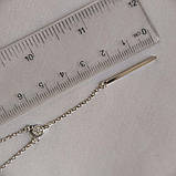 Срібне кольє Proba з фіанітами, вага виробу 4,01 гр (2183969) 400450 розмір, фото 5