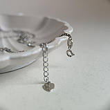 Срібне кольє Proba з фіанітами, вага виробу 4,01 гр (2183969) 400450 розмір, фото 7