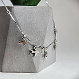 Срібне кольє Proba з без каменів, вага виробу 4,91 гр (2183983) 400450 розмір, фото 6