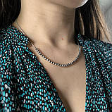 Срібне кольє Proba з без каменів, вага виробу 6,57 г (2183990) adjustable розмір, фото 8