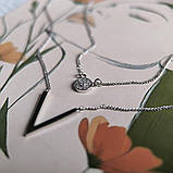 Срібне кольє Proba з фіанітами, вага виробу 3,43 г (2184010) 450500 розмір, фото 3