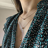 Срібне кольє Proba з без каменів, вага виробу 3,77 г (2184034) 400450 розмір, фото 9