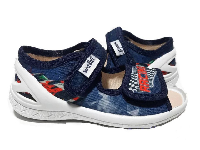 Дитячі тапочки для хлопчиків, Waldi (код 0989) фото