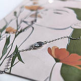 Срібне кольє Proba з фіанітами, вага виробу 3,71 гр (2184775) 600 розмір, фото 2