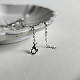 Срібне кольє Proba з фіанітами, вага виробу 3,71 гр (2184775) 600 розмір, фото 6