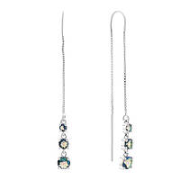 Срібні сережки Proba з містик топазом 1.413ct (2167594)