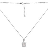 Срібне кольє Proba з натуральним перламутром, вага виробу 3,69 г (2184836) 450500 розмір