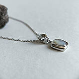 Срібне кольє Proba з натуральним перламутром, вага виробу 3,69 г (2184836) 450500 розмір, фото 3