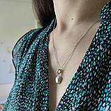 Срібне кольє Proba з натуральним перламутром, вага виробу 3,69 г (2184836) 450500 розмір, фото 9