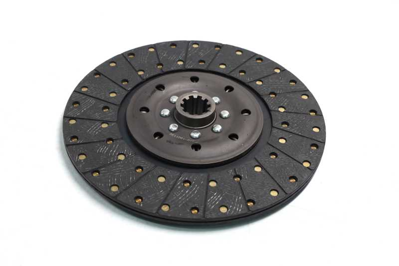 Диск зчеплення ведений УРАЛ 375 елліпсон. накладка латунні заклепки закрит. тип (DETALKA) 375-1601130