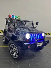 Дитячий електромобіль джип Jeep Wrangler Bambi 4 мотора