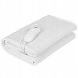 Електроковдра односпальна 150х80см з регулятором температури Mesko MS7419 Електропростирадло із захистом від перегрівання, фото 5