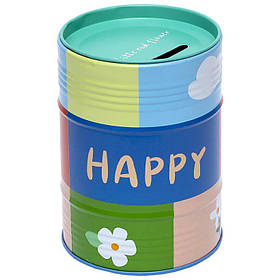 Скарбничка для грошей металева 12,5*9 см 7207 KNZ