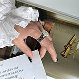 Срібне кільце Proba з натуральними перлами барочним, вага виробу 6,38 г (2185161) 19 розмір, фото 9