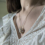 Срібне кольє Proba з натуральними перлами, вага виробу 8,07 г (2185208) 450500 розмір, фото 8