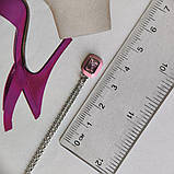 Срібне кольє Proba з фіанітами, ємалю, вага виробу 2,13 г (60002241) 400450 розмір, фото 4