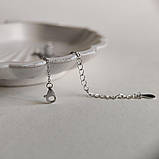 Срібне кольє Proba з фіанітами, ємалю, вага виробу 2,13 г (60002242) 400450 розмір, фото 5