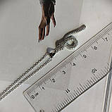 Срібне кольє Proba з фіанітами, вага виробу 3,67 г (2185697) 400450 розмір, фото 6