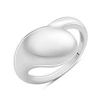 Срібне кільце Proba з без каменів, вага виробу 3,23 г (2185772) 18 розмір