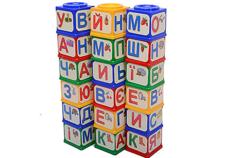 Кубики "Абетка" 0576 Юніка