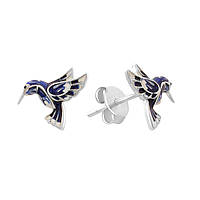 Срібні сережки Proba з ємаллю (60002246)