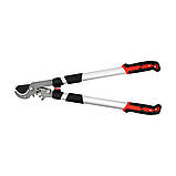 Секатор ковадловий для гілок Ø≤ 40 мм з алюмінієвими телескопічними ручками l= 66-91 см Yato YT-88294, фото 4