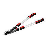Секатор ковадловий для гілок Ø≤ 40 мм з алюмінієвими телескопічними ручками l= 66-91 см Yato YT-88294, фото 3