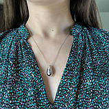 Срібне кольє Proba з без каменів, вага виробу 5,1 г (2186359) 450500 розмір, фото 7