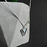 Срібне кольє Proba з натуральним перламутром, вага виробу 3,33 г (2186496) 450500 розмір, фото 5