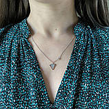 Срібне кольє Proba з натуральним перламутром, вага виробу 3,33 г (2186496) 450500 розмір, фото 7