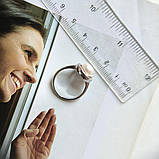 Срібне кільце Proba з натуральними перлами, вага виробу 3,2 г (2186571) 17.5 розмір, фото 4