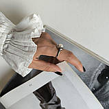 Срібне кільце Proba з натуральними перлами, вага виробу 3,2 г (2186571) 17.5 розмір, фото 7