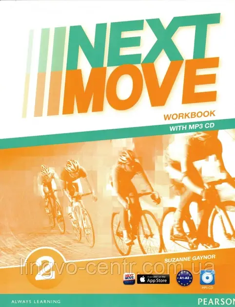 Книга для вивчення англійської мови. Next Move 2 Workbook + CD, фото 1