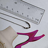 Срібне кольє Proba з фіанітами, вага виробу 2,09 г (2186762) 400450 розмір, фото 4