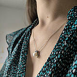 Срібне кольє Proba з натуральними перлами, вага виробу 5,19 г (2186809) 450500 розмір, фото 8