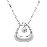 Срібне кольє Proba з фіанітами, вага виробу 3,95 г (2186953) 400450 розмір, фото 2