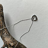 Срібне кольє Proba з фіанітами, вага виробу 3,95 г (2186953) 400450 розмір, фото 5