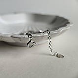 Срібний браслет Proba з фіанітами, вага виробу 2,18 г (2186991) 1720 розмір, фото 3