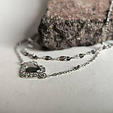 Срібний браслет Proba з фіанітами, вага виробу 2,18 г (2186991) 1720 розмір, фото 5