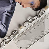 Срібний браслет Proba з натуральними перлами, вага виробу 7,97 г (2187066) 1820 розмір, фото 4