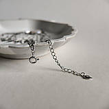 Срібне кольє Proba з натуральними перлами барочним, вага виробу 6,88 г (2187134) 500 розмір, фото 6