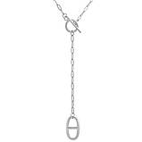 Срібне кольє Proba з без каменів, вага виробу 6,1 г (2187356) 450 розмір, фото 2