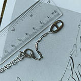 Срібне кольє Proba з без каменів, вага виробу 6,1 г (2187356) 450 розмір, фото 6