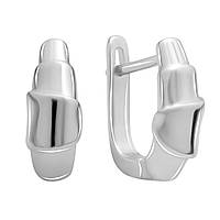 Срібні сережки Proba без каменів (2187493)