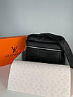 Чоловіча сумка через плече луї вітон стильна Сумка-месенджер Louis Vuitton, класична щоденна, фото 8
